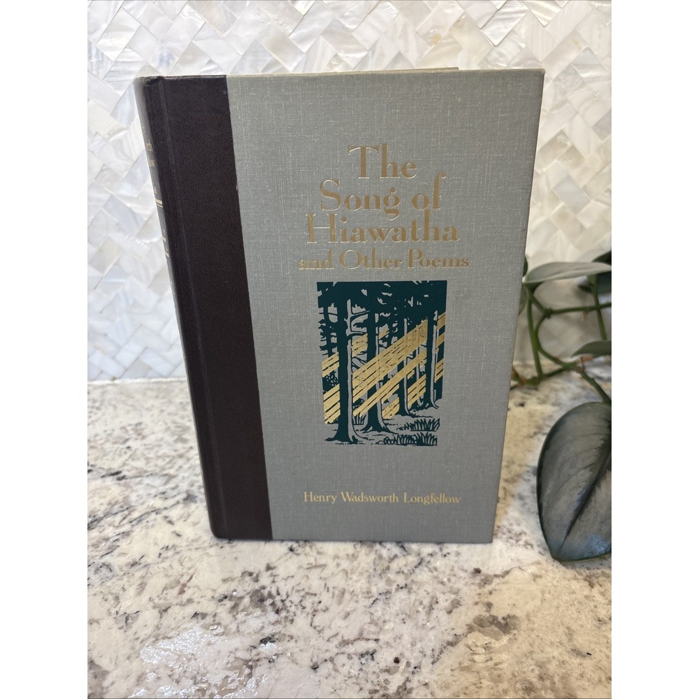 VTG The Song‎ of Hiawatha & Other Poems Hardcover With Illustrations Longfellow